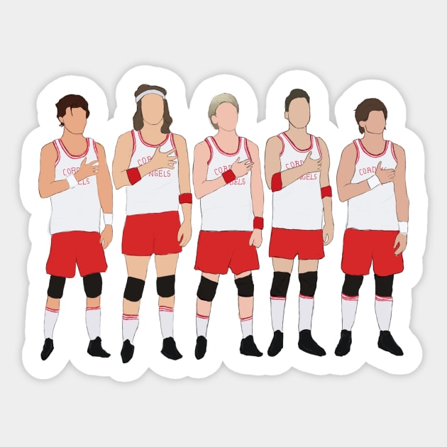 Corden's Angels + Zayn Sticker by designr-shop